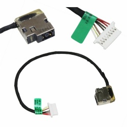 New AC DC Power Jack Charging Port Socket Harness Cable HP 15-BS071NR 15-BS075NR 15-BS077NR 15-BS015DX US-TOP 15-BW 15-AB 250 G6 799749-Y17